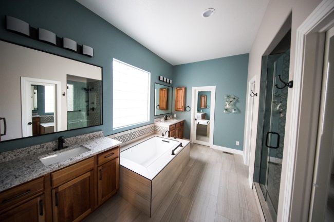 badkamer hout