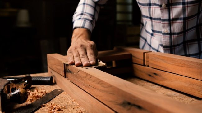 Amerikaans notenhout voor houtbewerking